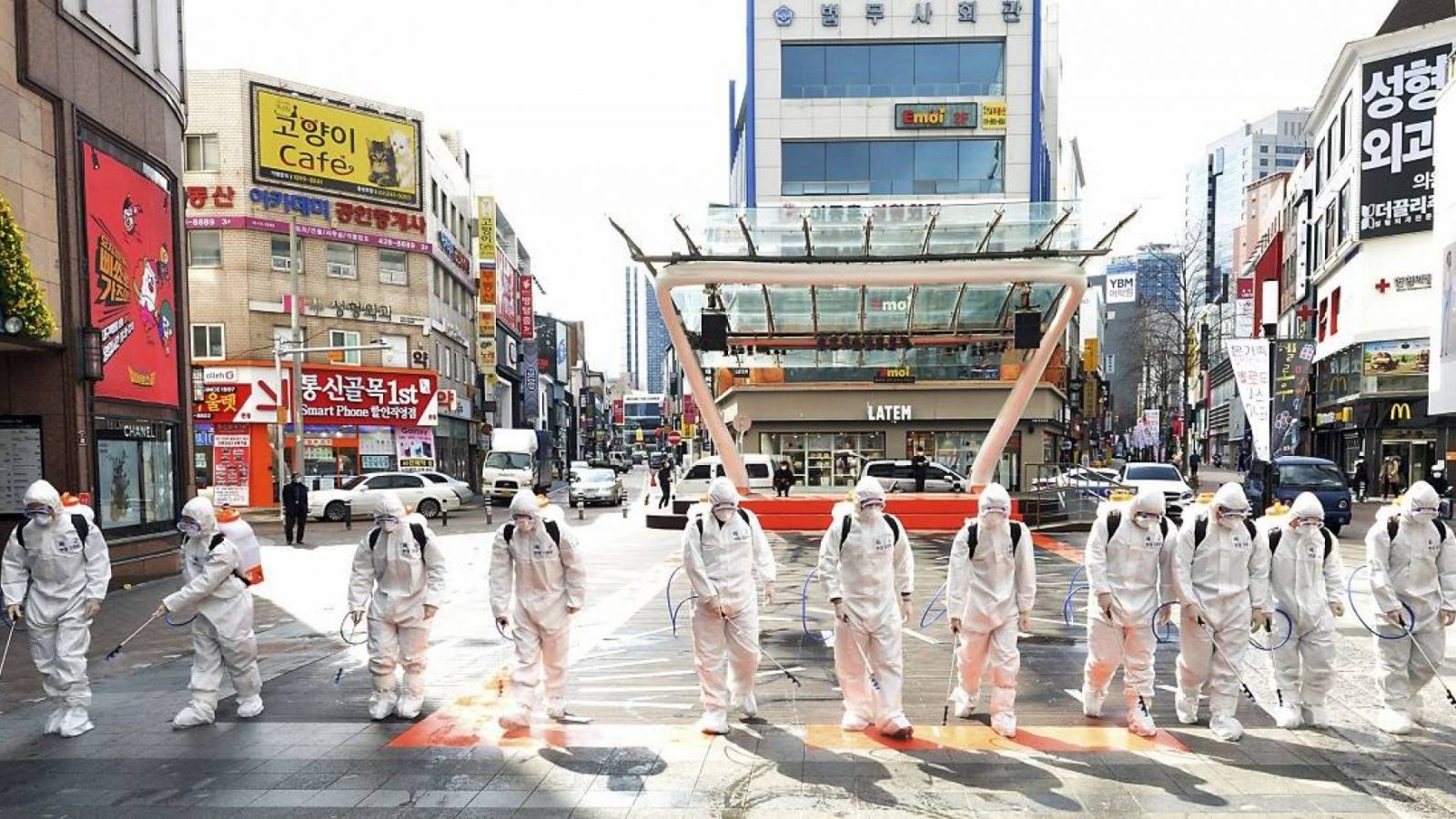 عدد الإصابات بفيروس “كورونا” في كوريا الجنوبية في ارتفاع