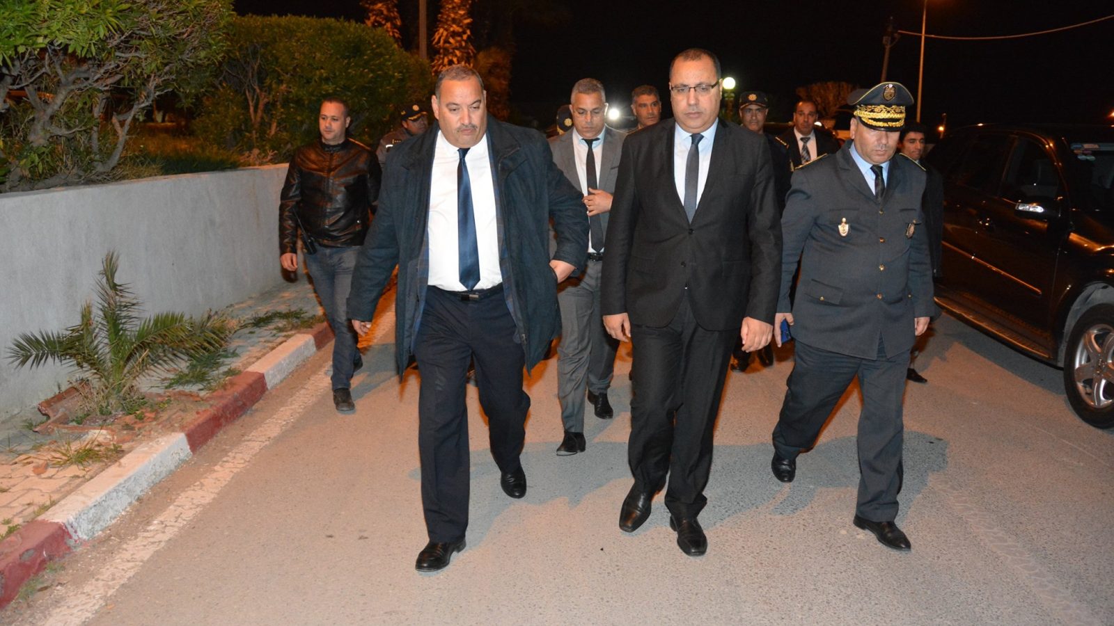 وزير الداخلية يتفقد وحدات أمنية لتونس الكبرى