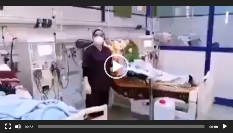 شاهد الفيديو : أطباء يرقصون مع المرضى بأحد المستشفيات التونسية