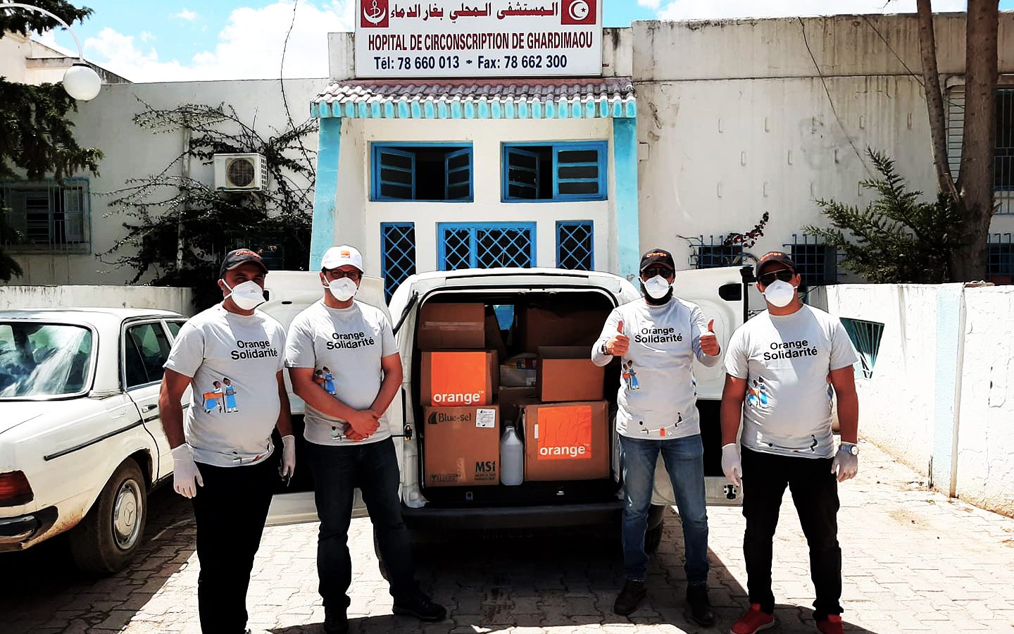 Covid-19 : Orange Tunisie fait don d’équipements médicaux et de protection pour 4 hôpitaux