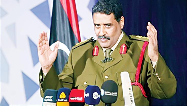 الجيش الليبي: نخوض حربا ضد تركيا ..و