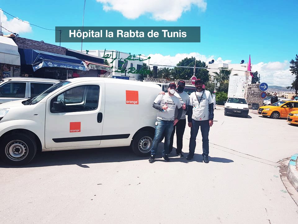 أورنج تونس تتبرع بمعدّات طبيّة وتجهيزات الوقاية لفائدة 4 مستشفيات