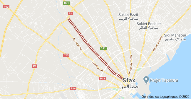 جراء كورونا ..نهج في ‏صفاقس يثير فوضى عارمة