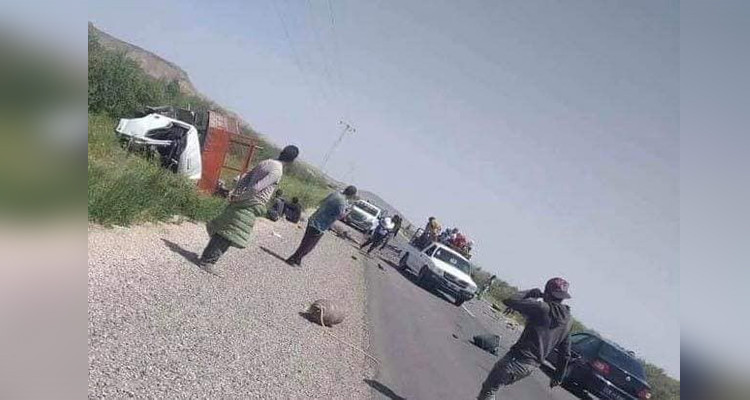 حادث مرور قاتل في سيدي  بوزيد