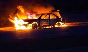 هذه صورة المتهم بحرق سيارتي الحرس الوطني