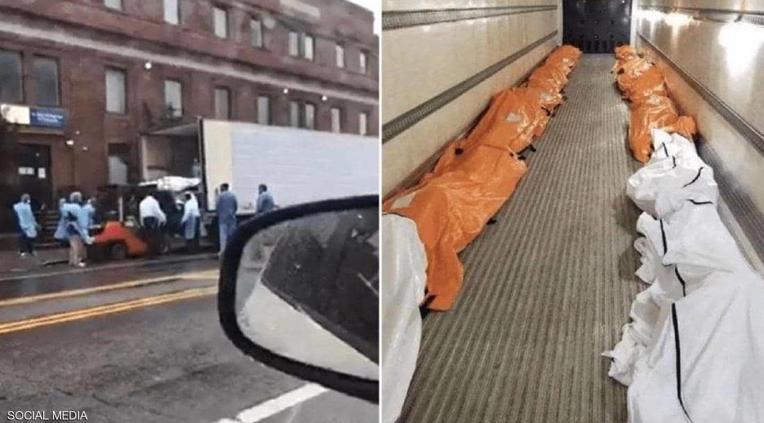 في نيويورك: العثور على عشرات الجثث المتحللة مكدسة بشاحنات