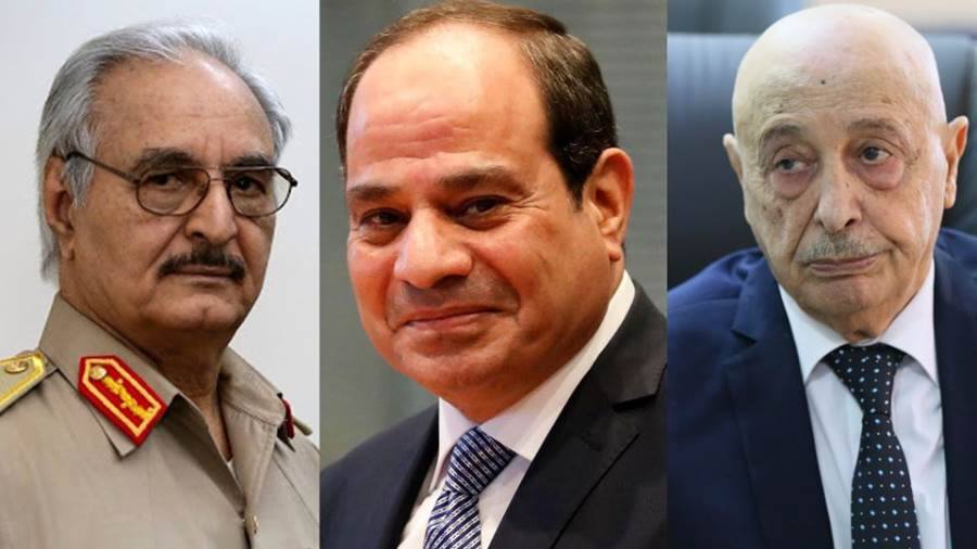 اجتماع ثلاثي في القاهرة: اتفاق من 11 بندا لحلحلة الأزمة الليبية