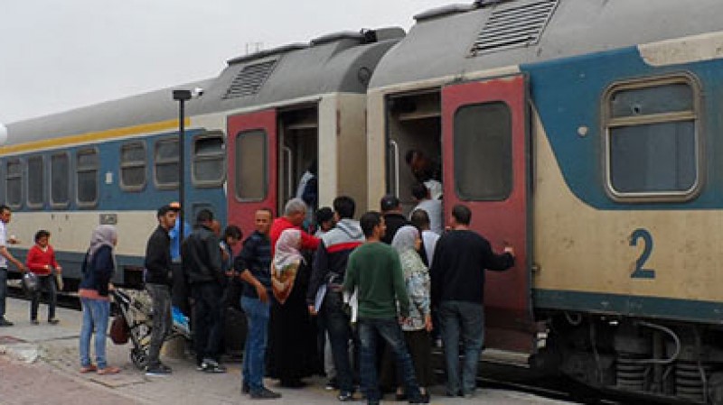 تعديل في أوقات القطارات بين تونس والكاف
