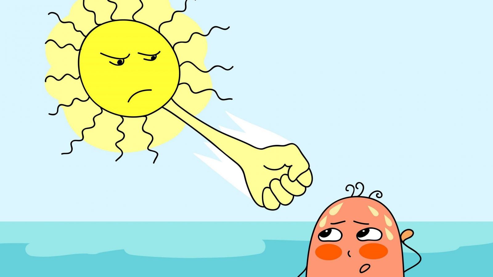 لتفادي ضربة الشمس: تحذير من السباحة في هذه الأوقات ..وتفادي شرب هذه المواد