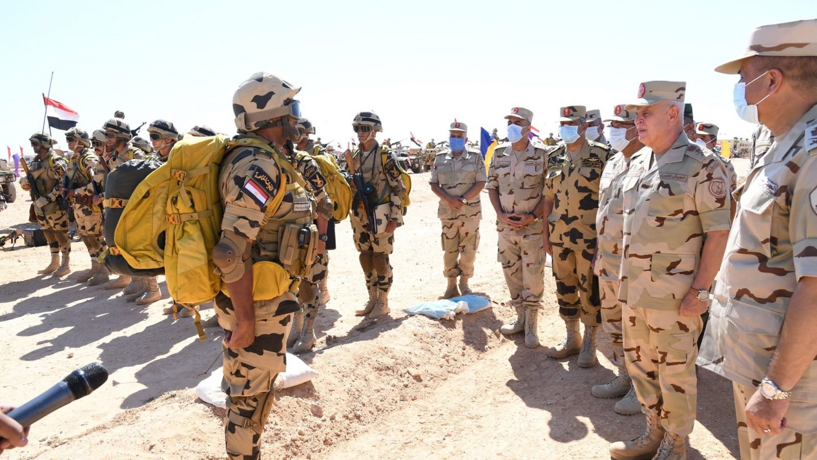 استعدادات عسكرية مصرية على حدود ليبيا
