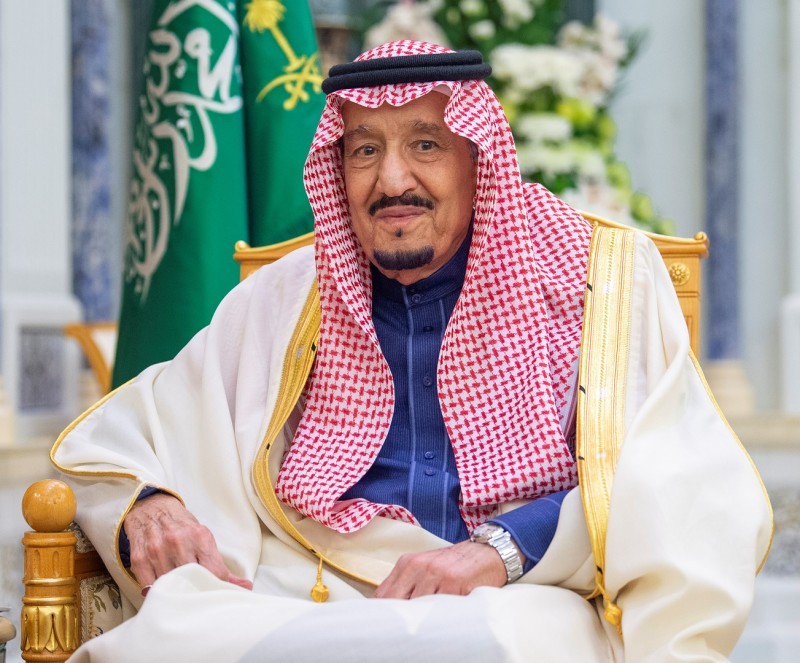 الملك سلمان بن عبد العزيز  في المستشفى