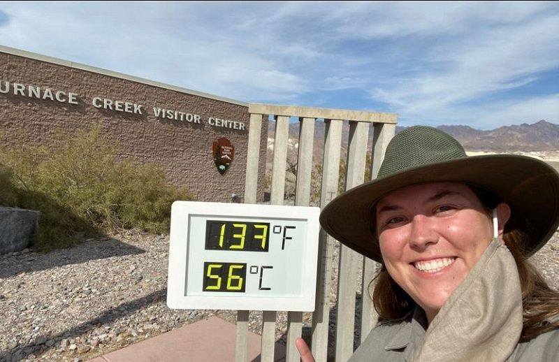 “وادي الموت” يسجل أعلى درجات الحرارة منذ ..100 عام (صور)