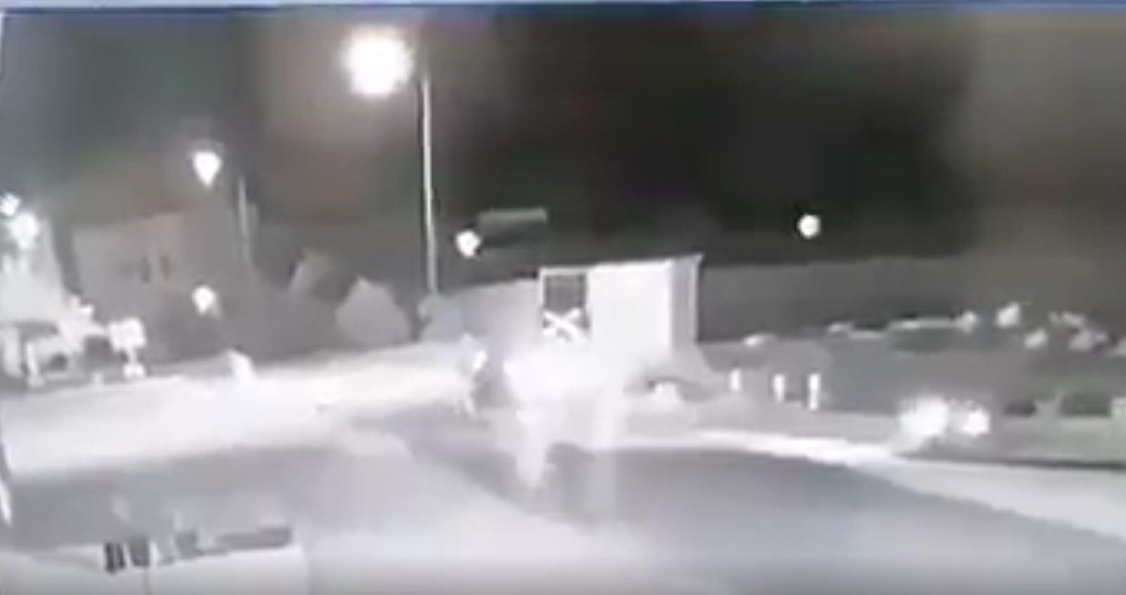 حادث القطار في غنوش (فيديو صادم للحظة اصطدام القطار بسيارة الضحايا)