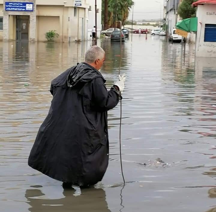 أمطار ليلة البارحة بالأرقام ..وأرفعها  في هذه الجهة