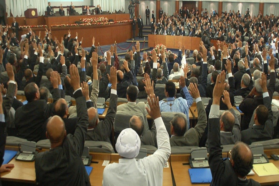 الجزائر/ تعديل الدستور يفوز بإجماع نواب البرلمان