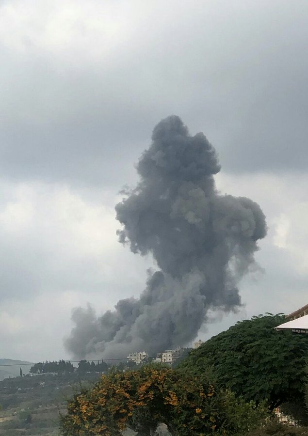 شاهد/ انفجار هائل في جنوب لبنان