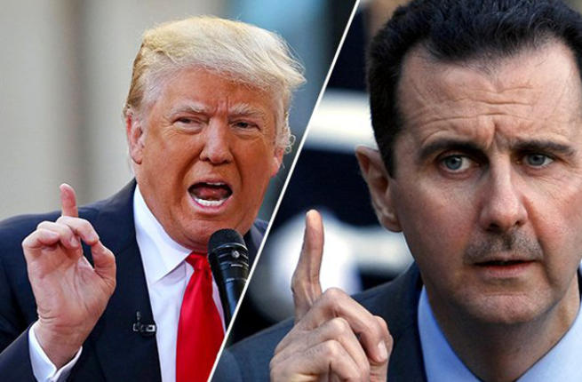 ترامب يكشف عن نيته اغتيال بشار الأسد