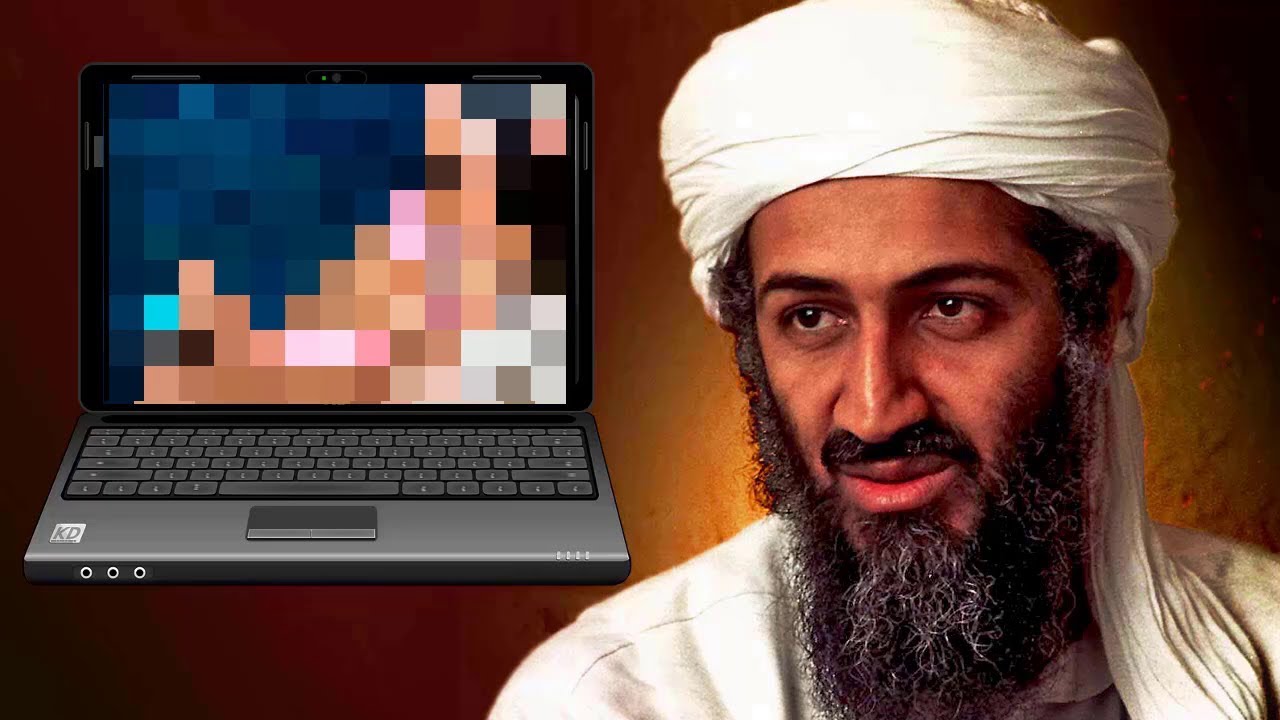 صور وأفلام  إباحية في حاسوب بن لادن !