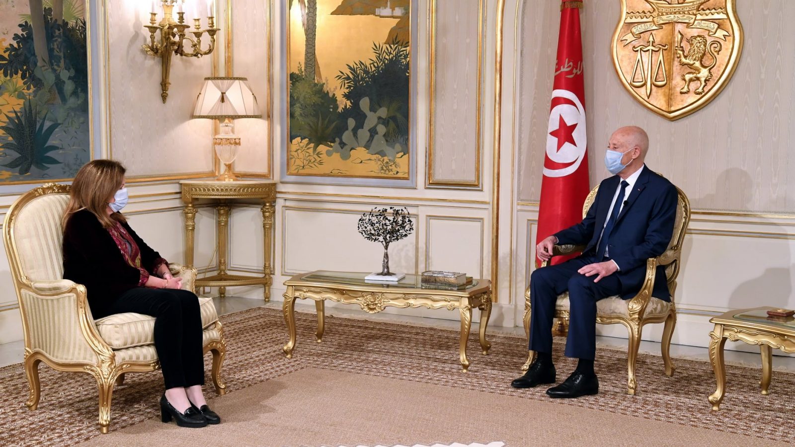 قيس سعيد: استعداد تونس لإنجاح ملتقى الحوار السياسي الليبي في تونس (فيديو)