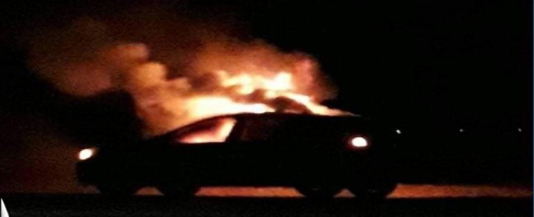 هرقلة/وفاة شخص حرقا داخل سيارته