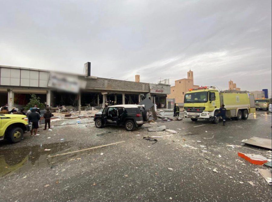 قتيل و6 جرحى في انفجار بسبب تسرب غاز في الرياض
