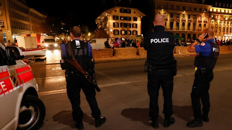 الشرطة السويسرية تنتشر في مدينة بيال إثر إطلاق أعيرة نارية