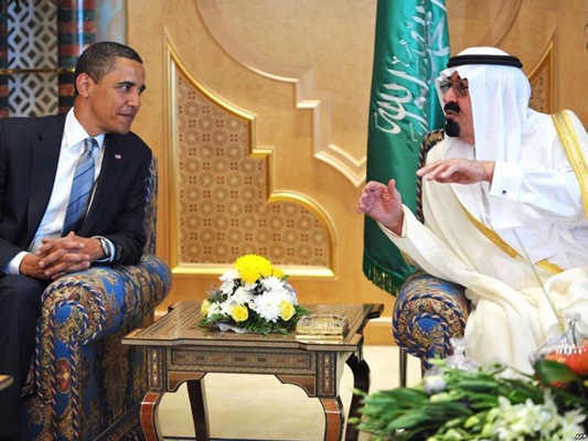 أوباما يتحدث في مذكراته عن الملك عبدالله وزوجاته الـ 12