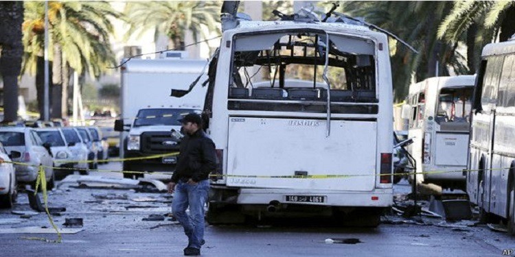 القبض على إرهابي خطير يشتبه في تورطه في تفجير حافلة الأمن الرئاسي