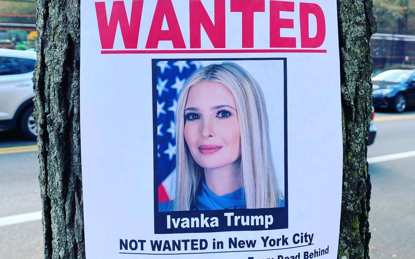 ابنة ترامب غير مرغوب فيها في نيويورك