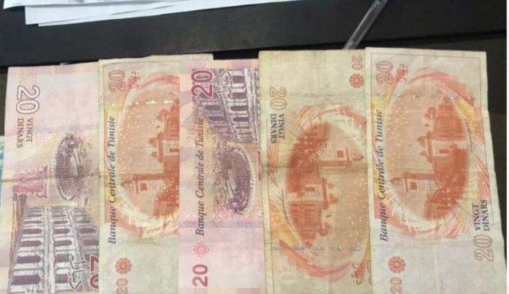 سوسة/ حجز كمية من الأوراق النقدية من فئتي 10 و20 دينار