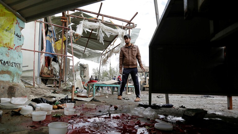 عشرات القتلى والجرحى في عمليتين انتحاريتين وسط بغداد(فيديو)