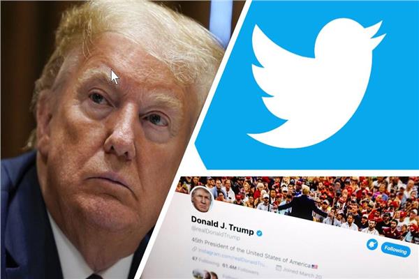 “تويتر” تجمّد حساب ترامب بشكل دائم