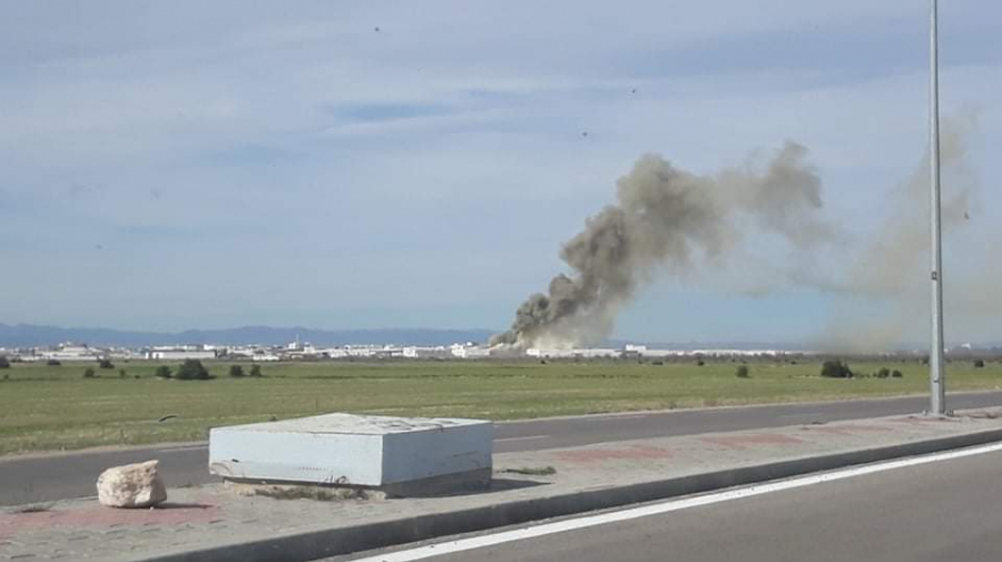 القيروان: حريق بمصنع في المنطقة الصناعية وحالة من الهلع في صفوف العاملين