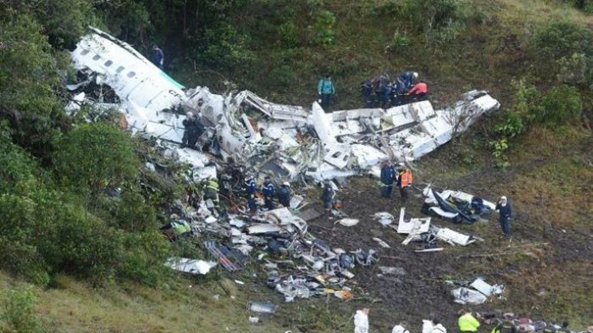 مقتل 4 لاعبين برازيليين في حادثة تحطم طائرة
