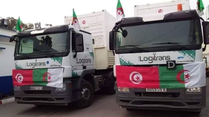 مساعدات طبية جزائرية لتونس