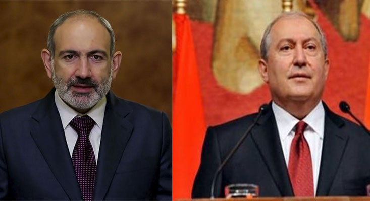 خلاف بين رئيس الجمهورية ورئيس الوزراء حول إقالة قائد الجيش في أرمينيا