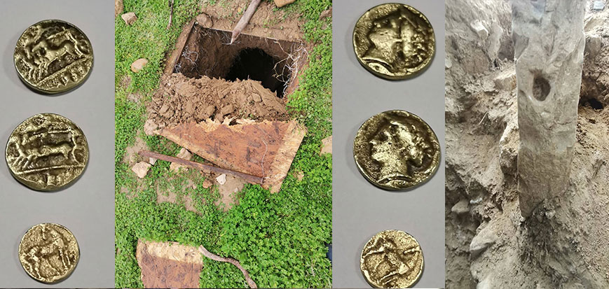 بن عروس: القبض على 3 أشخاص وحجز قطع نقدية رومانية
