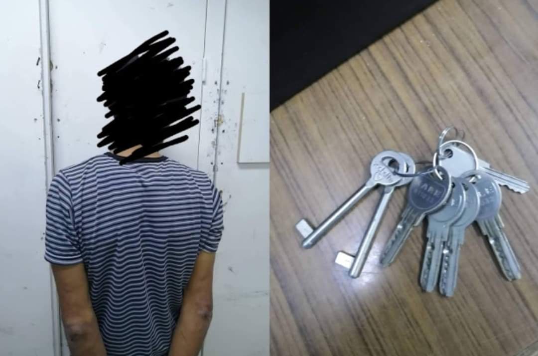 المهدية : القبض على شخص يستعمل ” نسخ من المفاتيح ” لسرقة المحلات