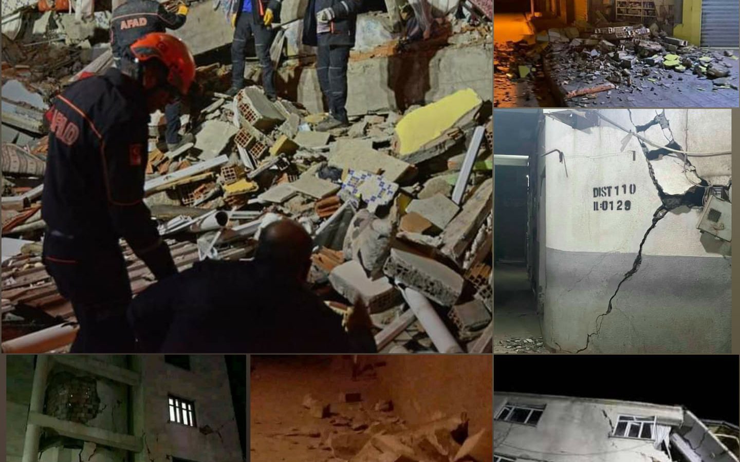 الجزائر: رجات ارتدادية بعد الزلزال في بجاية (صور)