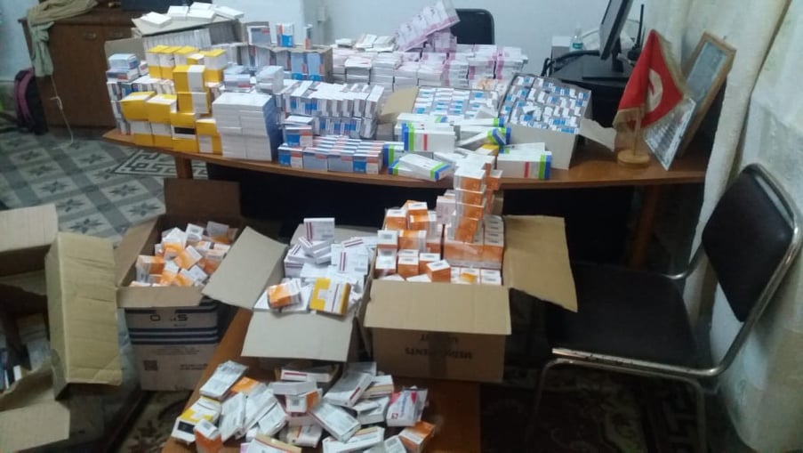 حجز أدوية مخدرة في بن قردان