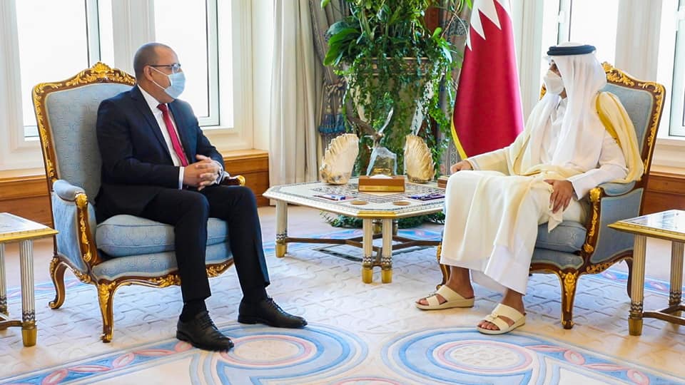 المشيشي يشيد بالعلاقات مع قطر ويشكر كرم ضيافتها