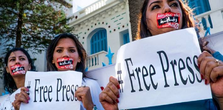 حرية التعبير مهددة حسب هذه النسبة من التونسيين