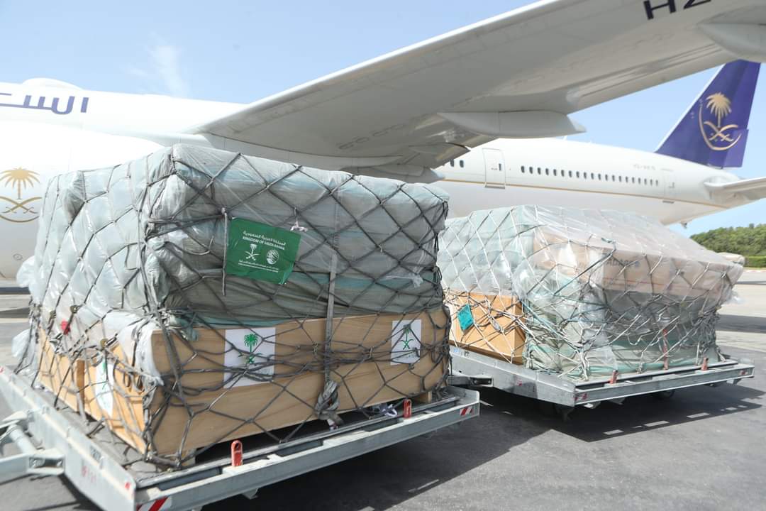 وصول مساعدات سعودية جديدة (فيديو)