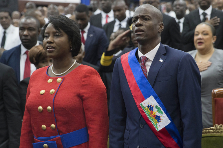وفاة زوجة رئيس هايتي بعد اغتياله