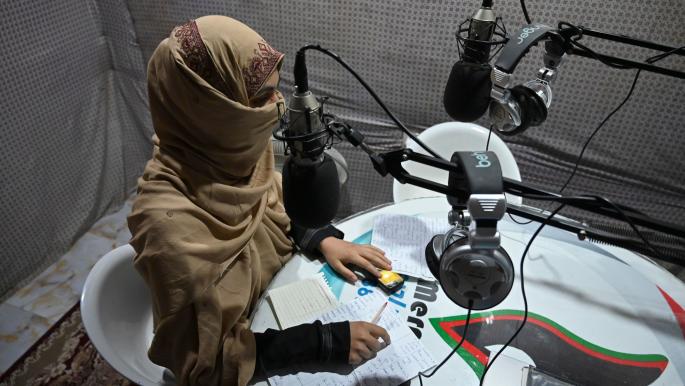 طالبان: صوت المراة محظور في وسائل الاعلام
