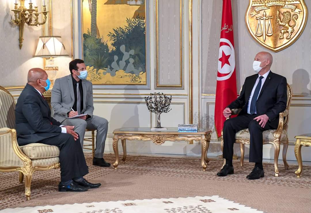 رئيس الجمهورية يستقبل السفير الأندونيسي بتونس