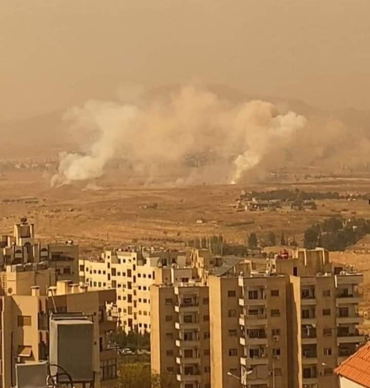 هجوم صاروخي إسرائيلي على مواقع في ريف دمشق