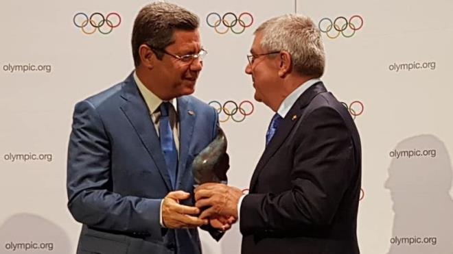 اللجنة الأولمبية التونسية تتحصل على جائزة دولية كبرى
