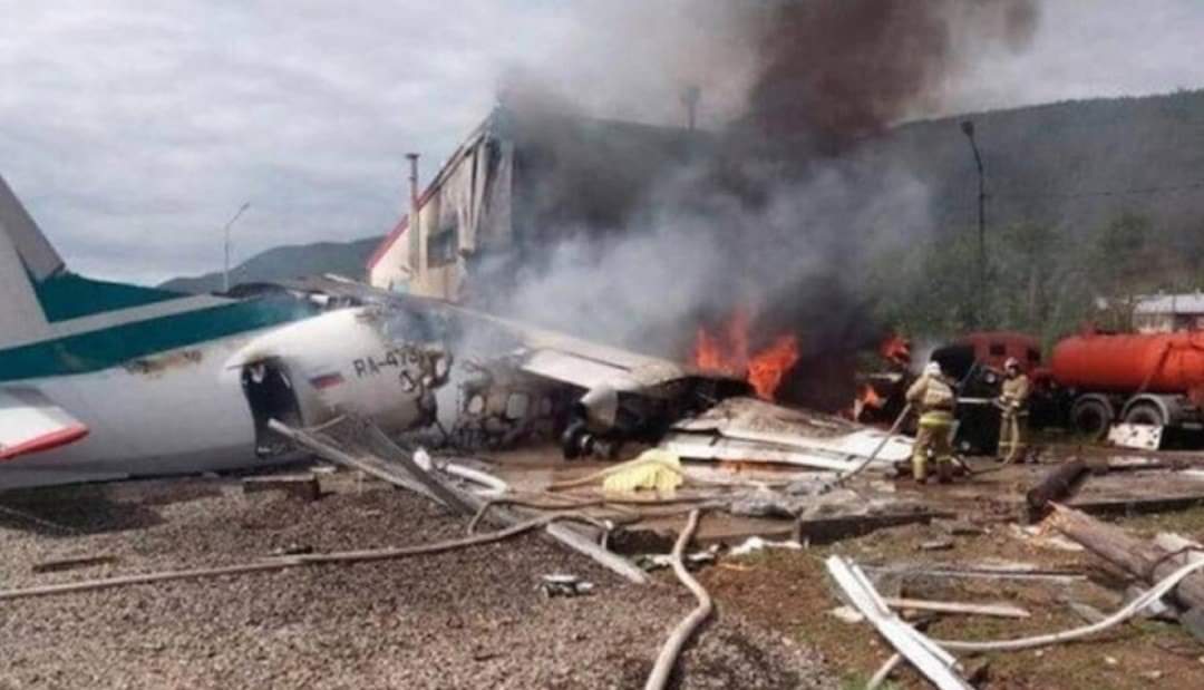 5 قتلى بينهم روسيان بحادث تحطم طائرة شحن في جنوب السودان