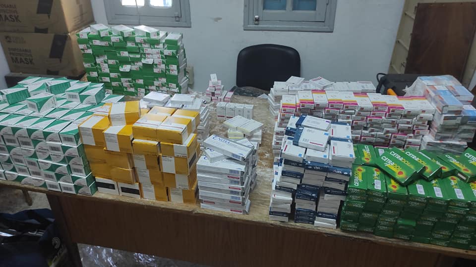 محاولة تهريب كمية من الأدوية إلى بلد مجاور (صور)